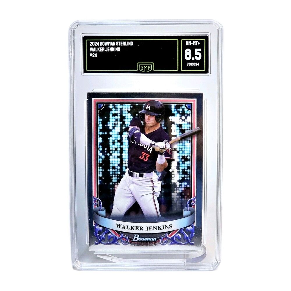WALKER JENKINS 2024 BOWMAN STERLING PROSPECTS #BSP24 Mint 8.5 GMA!